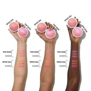 DIBS Beauty Duet Baked Blush : VIP Pink