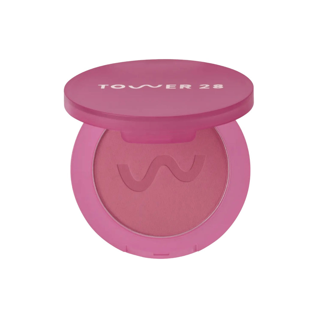 Tower28 Beauty GetSet Blur + Set Matte Powder Blush : Pali Punch