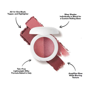 DIBS Beauty Duet Baked Blush : Backstage