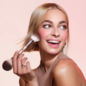 DIBS Beauty : Dual Ended Brush for Cream + Powder