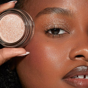 Half Magic Beauty Glitter Puck Pressed Fairy Dust Eyes+Face+Body : Glimmer Pop