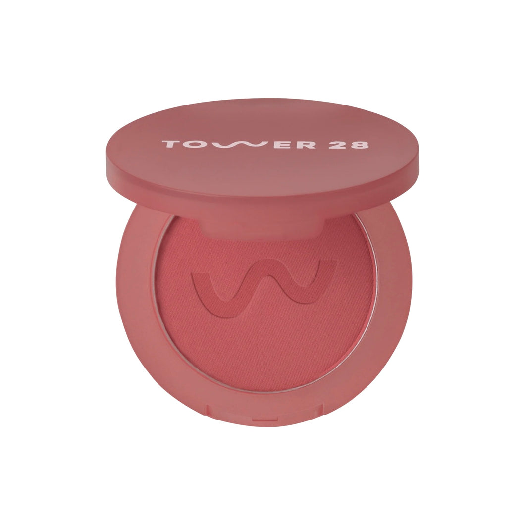 Tower28 Beauty GetSet Blur + Set Matte Powder Blush : Sawtelle Slushie