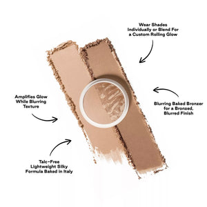 DIBS Beauty Duet Baked Bronzer : Vanilla Latte