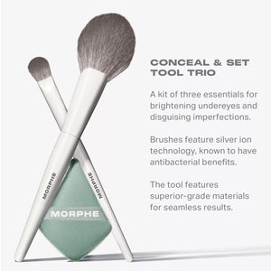 Morphe : Conceal & Set Tool Trio