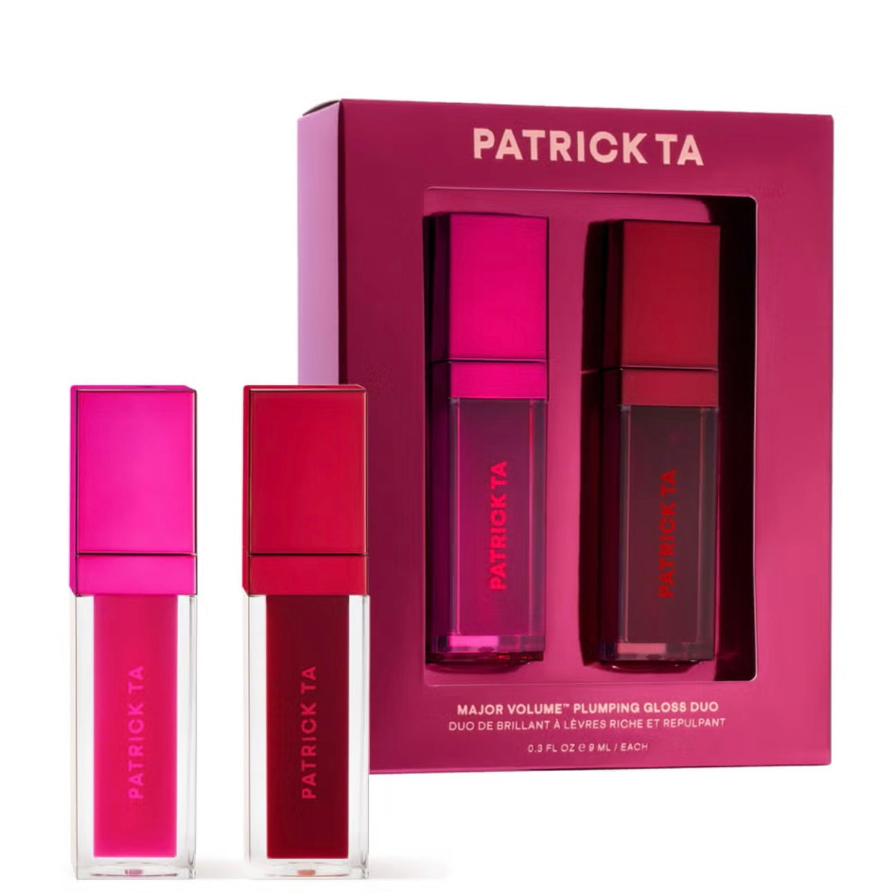 Patrick Ta Major Volume Plumping Gloss Duo : For The Girls & Unavailable
