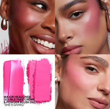 Load image into Gallery viewer, Patrick Ta Major Headlines Double Take Cream + Powder Blush Duo : She’s Giving