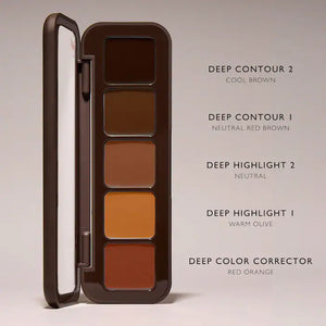 m.ph by Mary Phillips Underpainting Face Highlight & Contour Palette : Deep