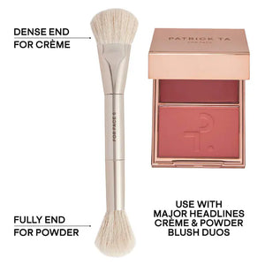 Patrick Ta : Dual Ended Precision Blush Brush