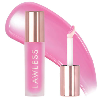 Lawless Beauty Forget The Filler Lip Plumper Line Smoothing Gloss : Strawberry Popsicle