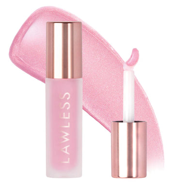 Lawless Beauty Forget The Filler Lip Plumper Line Smoothing Gloss : Strawberry Shortcake
