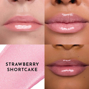 Lawless Beauty Forget The Filler Lip Plumper Line Smoothing Gloss : Strawberry Shortcake