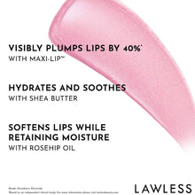 Load image into Gallery viewer, Lawless Beauty Forget The Filler Lip Plumper Line Smoothing Gloss : Strawberry Shortcake