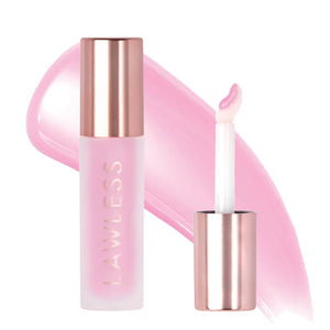 Lawless Beauty Forget The Filler Lip Plumper Line Smoothing Gloss : Strawberry Milkshake