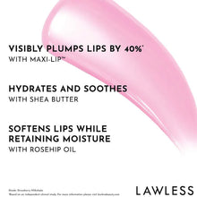 Load image into Gallery viewer, Lawless Beauty Forget The Filler Lip Plumper Line Smoothing Gloss : Strawberry Milkshake