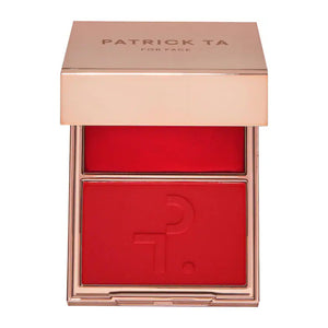 Patrick Ta Major Double Take Crème & Powder Blush : She Left Me On Red