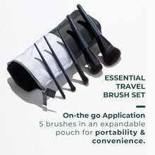 Load image into Gallery viewer, Rose and Ben Beauty : Essential Travel Brush Set