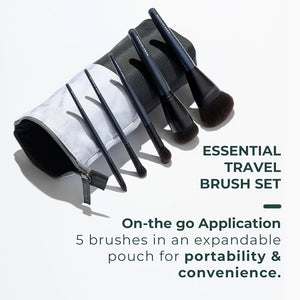 Rose and Ben Beauty : Essential Travel Brush Set