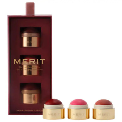 MERIT Beauty : The Mini Flush Blush Balm Trio