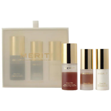 MERIT Beauty : Mini Great Skin Skincare Essentials Gift Set