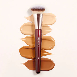 BK Beauty : 115 Medium Contoured Foundation Brush