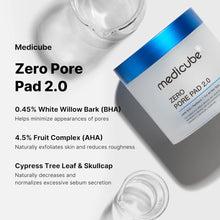 Load image into Gallery viewer, Medicube Skincare : Zero Pore Pad 2.0 - 70 pads