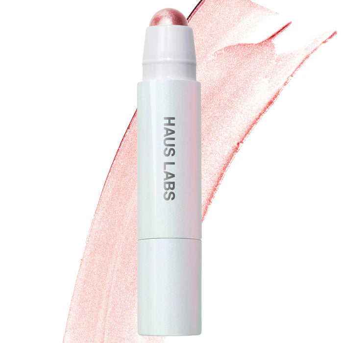 HAUS Labs Bio-Radiant Glassy Balm Highlighter Stick : Glassy Pink Opal