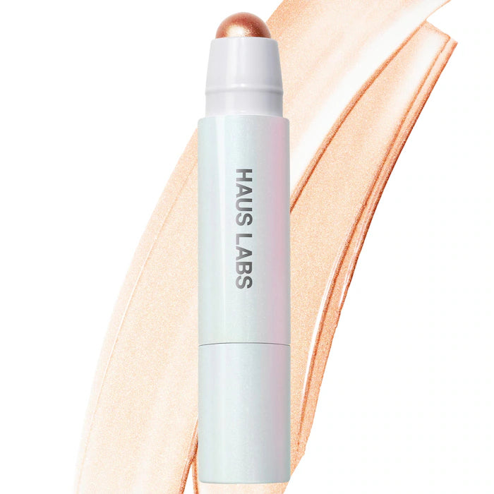 HAUS Labs Bio-Radiant Glassy Balm Highlighter Stick : Glassy Citrine