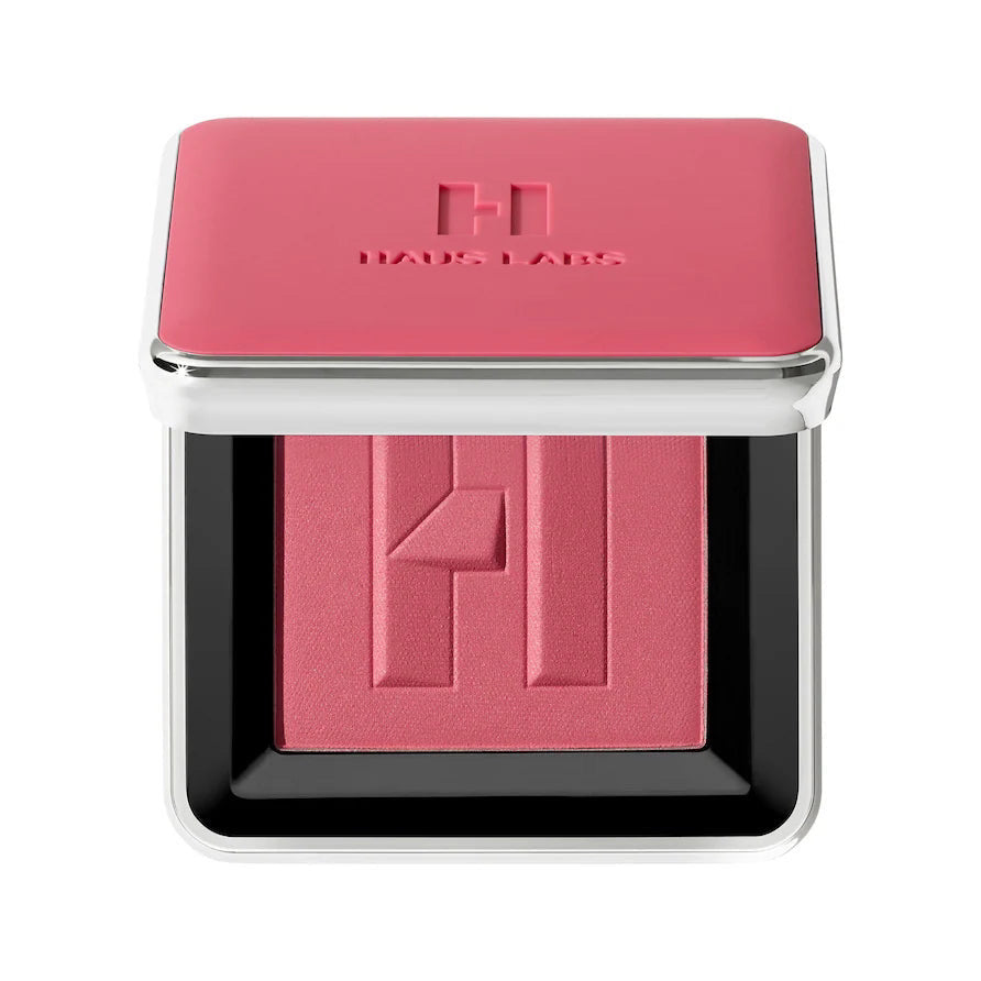 HAUS Labs Color Fuse Talc-Free Blush Powder With Fermented Arnica : Hibiscus Haze