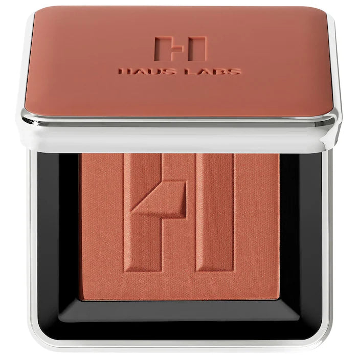 HAUS Labs Color Fuse Talc-Free Blush Powder With Fermented Arnica : Fire Moon