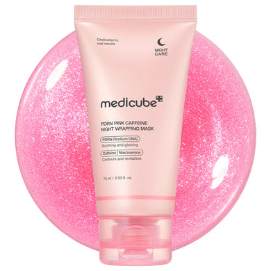 Medicube Skincare : PDRN Pink Caffeine Overnight Wrapping Mask 75ml