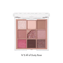 Load image into Gallery viewer, Unleashia Glitterpedia Eye Palette : No. 5 All Of Dusty Rose