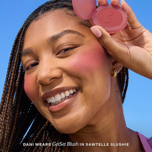 Tower28 Beauty GetSet Blur + Set Matte Powder Blush : Sawtelle Slushie