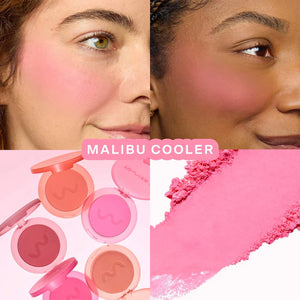 Tower28 Beauty GetSet Blur + Set Matte Powder Blush : Malibu Cooler