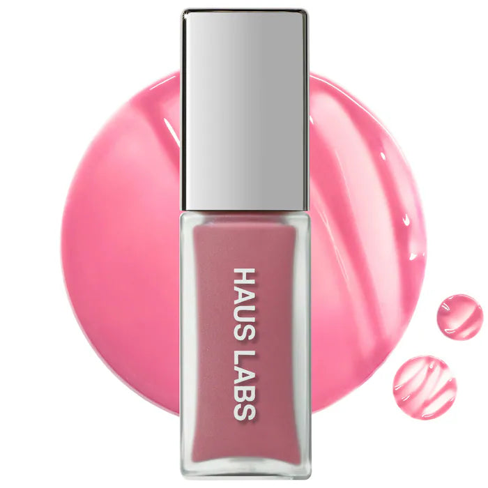 HAUS Labs PhD Hybrid Lip Glaze Plumping Gloss : Macaron