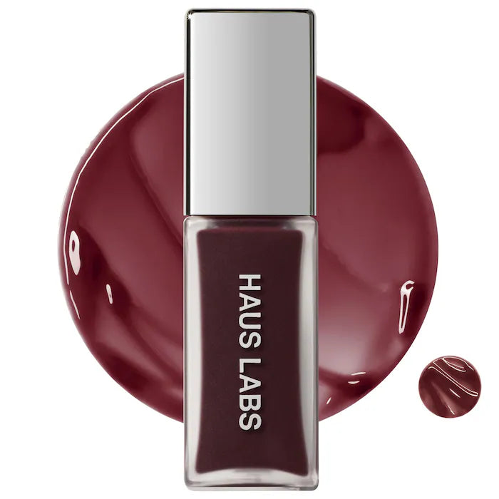 HAUS Labs PhD Hybrid Lip Glaze Plumping Gloss : Fig