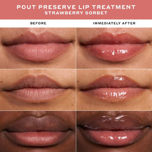OLEHENRIKSEN Pout Preserve Hydrating Peptide Lip Treatment : Strawberry Sorbet