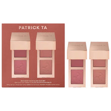 Load image into Gallery viewer, Patrick Ta : Mini Must-Have Major Headlines Double-Take Crème &amp; Powder Blush Duo Set