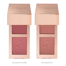 Load image into Gallery viewer, Patrick Ta : Mini Must-Have Major Headlines Double-Take Crème &amp; Powder Blush Duo Set