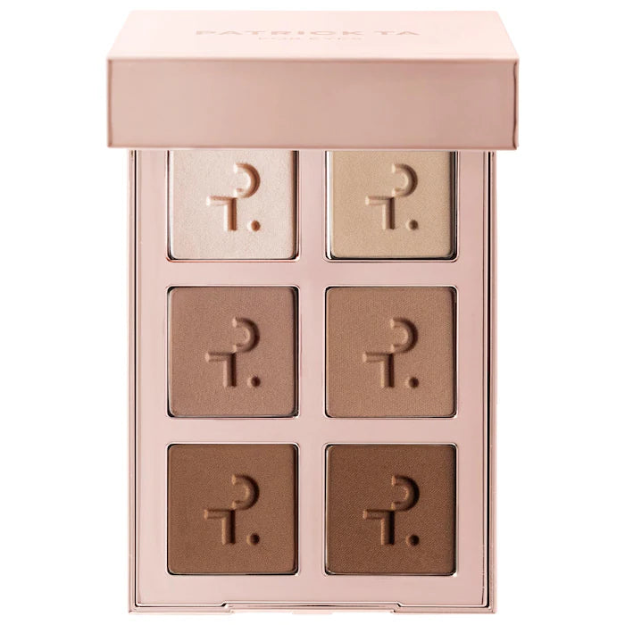 Patrick Ta Major Dimension Essential Edit Eyeshadow Palette : Light