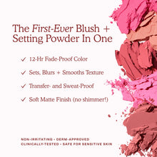 Load image into Gallery viewer, Tower28 Beauty GetSet Blur + Set Matte Powder Blush : Pali Punch