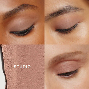 Merit Beauty Solo Shadow Cream-to-Powder Soft Matte Eyeshadow : Studio