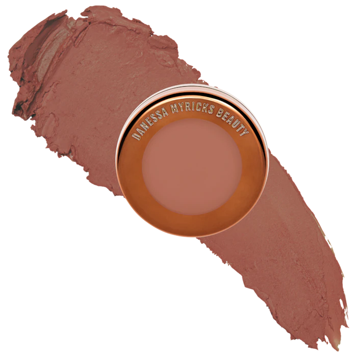 Danessa Myricks Beauty Blurring Balm Powder Flushed Matte Color for Cheek & Lip : Spiced Latte