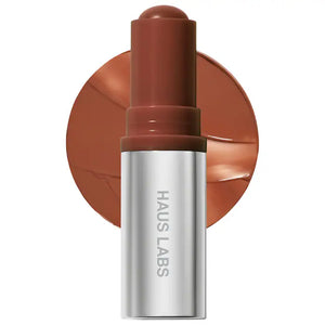 HAUS Labs Color Fuse Glassy Blush Balm Stick : Glassy Cinnamon