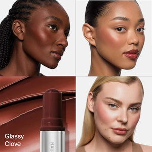 HAUS Labs Color Fuse Glassy Blush Balm Stick : Glassy Clove
