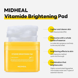 MEDIHEAL Skincare : Vitamide Brightening Pads