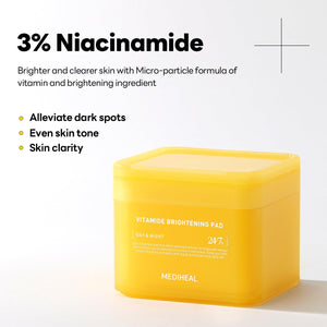 MEDIHEAL Skincare : Vitamide Brightening Pads