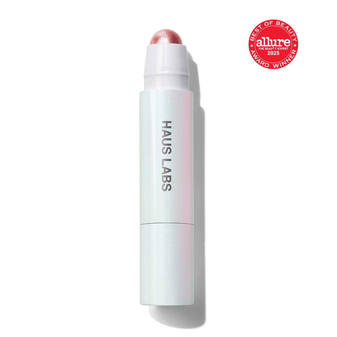 HAUS Labs Bio-Radiant Glassy Balm Highlighter Stick : Glassy Pink Opal