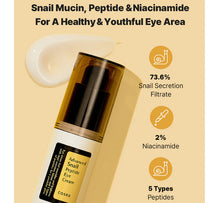 Load image into Gallery viewer, COSRX Skincare : Advanced Snail Peptide Eye Cream 25ml