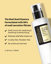 Load image into Gallery viewer, COSRX Skincare : Advanced Snail 96 Mucin Power Essence 100ml