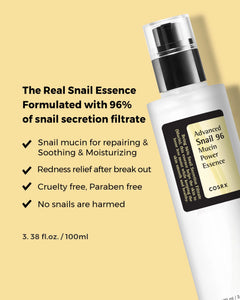COSRX Skincare : Advanced Snail 96 Mucin Power Essence 100ml